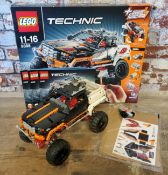 A Lego Technic 9389 Rock Crawler, built, instructions, original box - please note not checked if