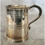 1953 Dunlop Masters Golf Tournament silver plated trophy tankard won by R W Horne (Reg Horne) and