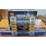 A Lego 10214 Tower Bridge, built, instructions, original box - please note not checked if complete