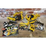 Lego Technic including a  built 8275 Fully Motorised Bulldozer with Power Functions inc
