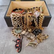 Costume Jewellery - gold plated bangles, bracelets, necklaces, earrings, chains,etc
