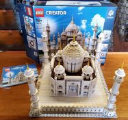 A Lego Creator 10256 Taj Mahal, built, instructions, manufacturers bags, original internal & outer