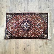 A Keshan rug, Iran, 137cm x 82cm