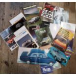 Automobilia - manufacturer promotional leaflets & brochures including Volvo 66, 244, 245, 264,360,