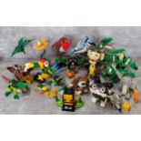 Lego Ideas Cuusoo Set 21301 built including Robin, Humming Bird & Blue Jay, no inst. or box; Lego