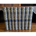 Books - complete set of Cassel's Book of Knowledge Vol.I-VIII, decorative bindings, published by The