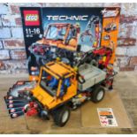 Lego Technic + Power Functions Set No.8110 - Mercedes Benz Unimog U400, built, with instruction