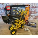 A Lego Technics 42030 Volvo L350F Wheel Loader, built, instructions, original box - please note