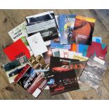 Automobilia British promotional leaflets & brochures including Hillman Minx; TVR range; 350i