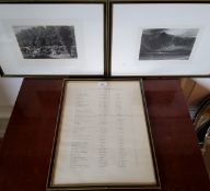 Fifty framed plates taken from 'Gems of Scenery from Picturesque Europe', limited edition no.53/300,