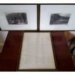 Fifty framed plates taken from 'Gems of Scenery from Picturesque Europe', limited edition no.53/300,