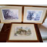 Pictures & prints including by and after RL Howey Huntsmen & Hounds, limited edition print signed in