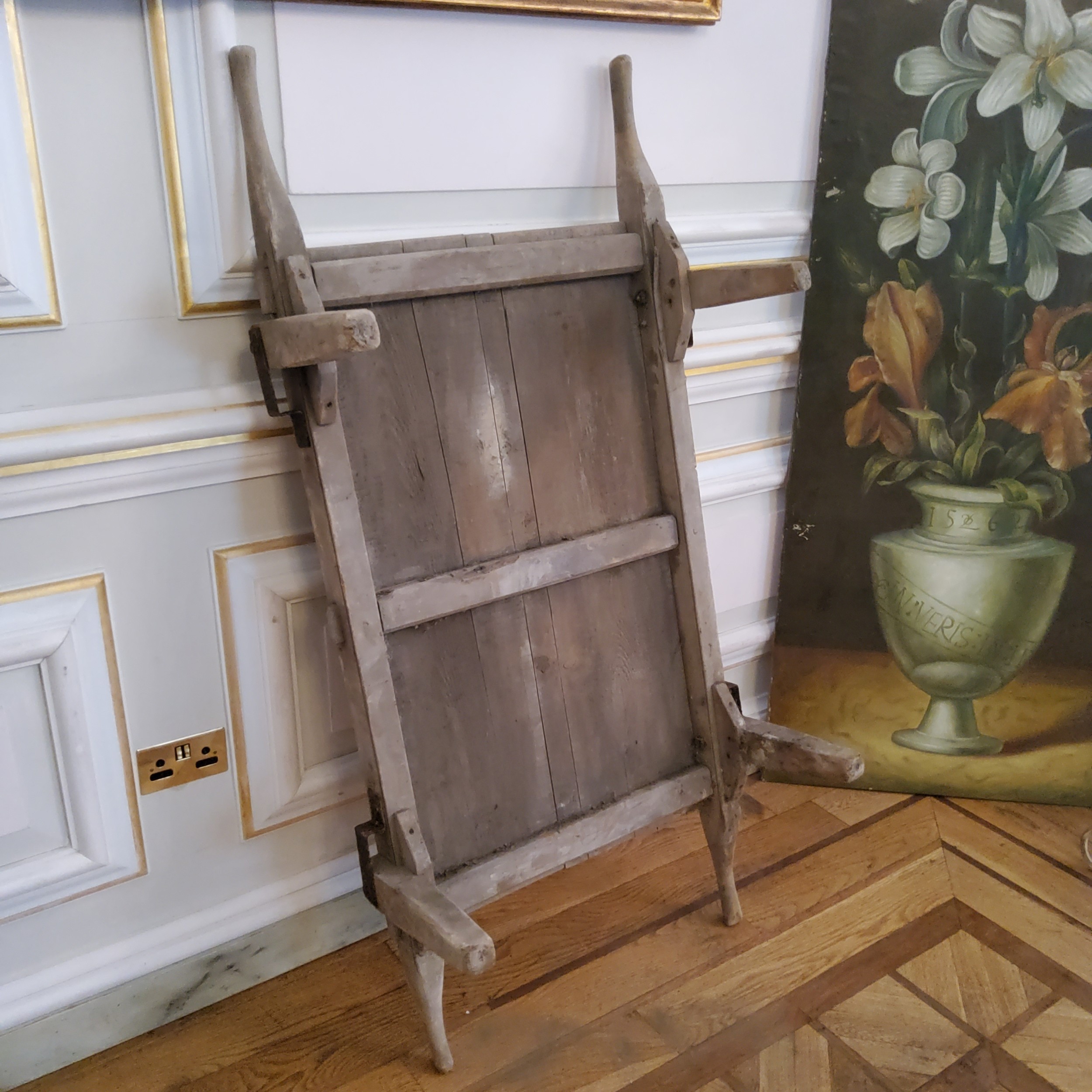 A rustic farmhouse display stand/butcher's trolley - Image 2 of 4