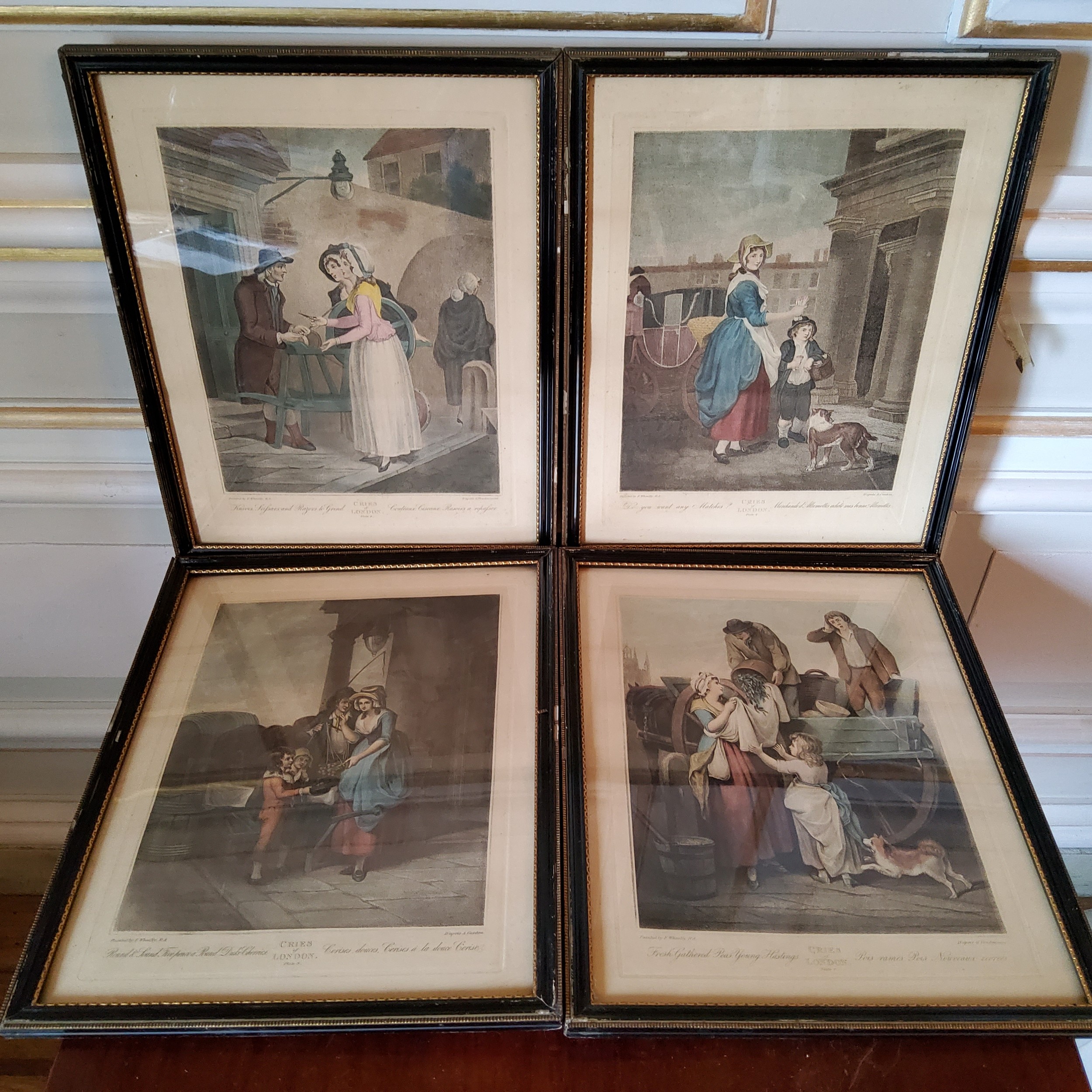 After Francis Wheatley (British 1747-1801): 'The Cries of London' a set of twelve plates, framed - Image 2 of 4