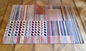 A Margo Selby 'patchwork' pattern rug, 240cm x 170cm