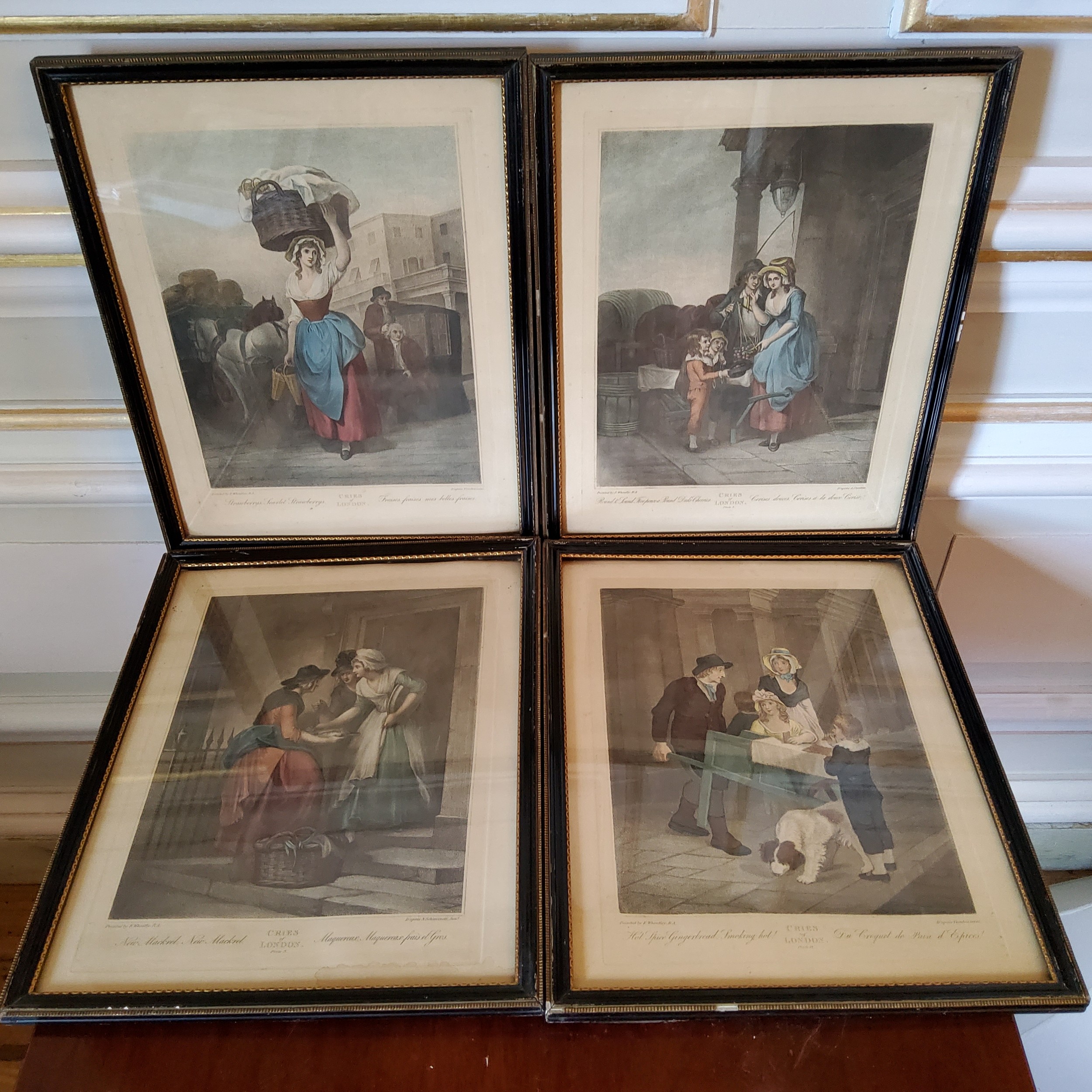 After Francis Wheatley (British 1747-1801): 'The Cries of London' a set of twelve plates, framed - Image 4 of 4