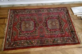 A Daghistan collection Abrash woven oriental carpet, made in Belgium, 205cm long by 165cm wide