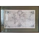 Bowen (Emanuel), A New & Accurate Map of all the Known World..., circa 1740, old folds, 310 x 525 mm