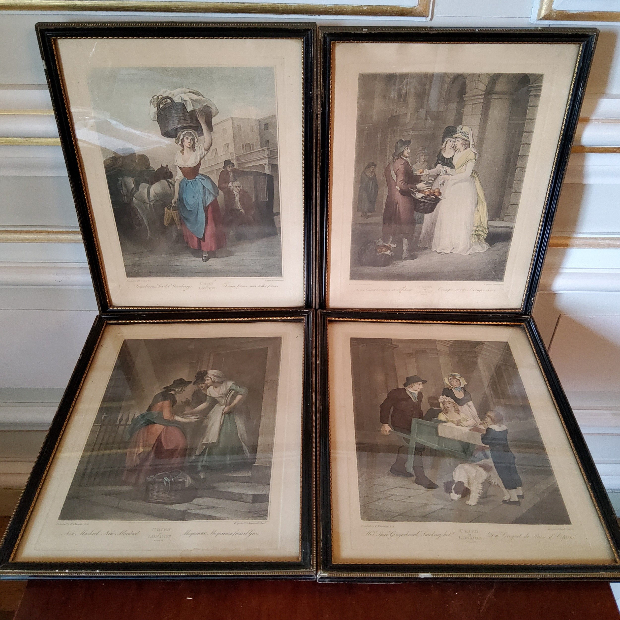 After Francis Wheatley (British 1747-1801): 'The Cries of London' a set of twelve plates, framed - Image 3 of 4