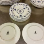 Royal Doulton "Yorktown" pattern fine china, large plates side plates and dessert bowls, these are