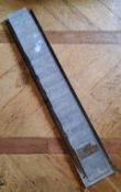 Attic Find - a large industrial wall hanging clocking-in card rack