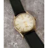 A 9ct gold Omega gentleman's wristwatch, 1959, Swiss 17 jewel cal. 268 movement stamped Omega