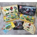 Lego - a Lego Ideas 21301 Birds box & instructions only; Lego Technic 42036 Street Motorcycle