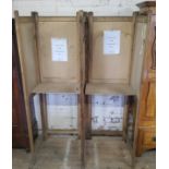 A 1930's pine polling booth