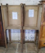 A 1930's pine polling booth