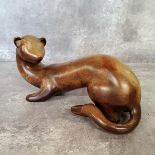 Studio Pottery - a studio pottery weasel model