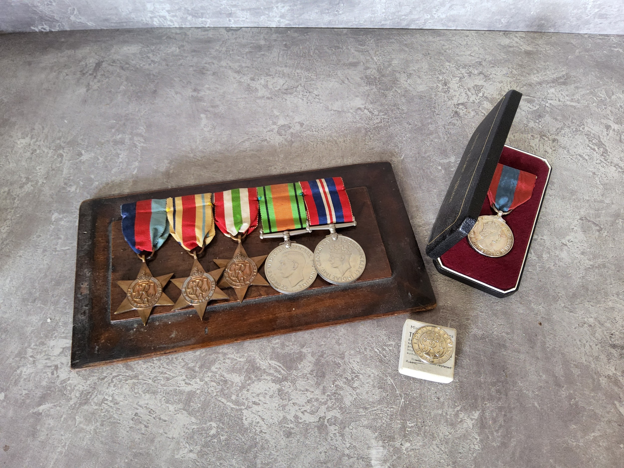 Militaria - An Elizabeth II Imperial Service Medal inscribed Douglas Frederick Underhay in