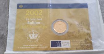 Elizabeth II, 'Bullion' Half Sovereign 2002, 'Golden Jubilee Shield of Arms', obv. Ran-Broadley