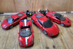 An XQ X-street 1/12 scale Radio Control Ferrari 488 GTB, boxed; a Rastar Radio Control 1/14 Scale