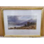 John Steeple (1823-1887) Loch Tay watercolour, dated 1869 and framed