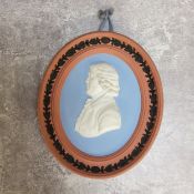 A Wedgwood Jasperware Limited Edition, 226/250, Josiah Wedgwood To Celebrate The 250th Anniversary