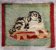 Early Textiles - A late 18th / early 19th century stump work needle point picture of a King