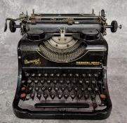 A Rheinmetall-Borsig qwerty typewriter c.1920s