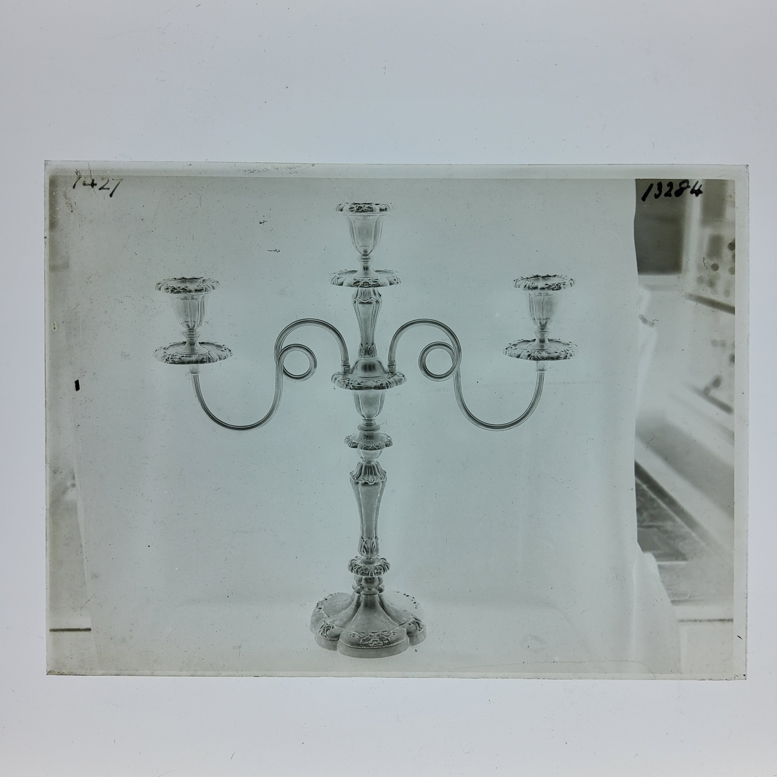 Local History - Old Sheffield Plate & Sheffield Silver Interest - Eight glass plate negatives of - Image 8 of 12