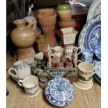 Advertisement & Studio Pottery - A Seven Springs pottery Whitbread's Ales studio pottery model;