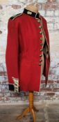 A George V Royal Grenadier Guards tunic (faults); a Regency velvet jacket etc. (3)