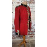 A George V Royal Grenadier Guards tunic (faults); a Regency velvet jacket etc. (3)