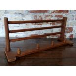 Mid Century Design - A 1960's Danish teak wall rack stamped  Aksel Kjersgaard Odder made in Denmark