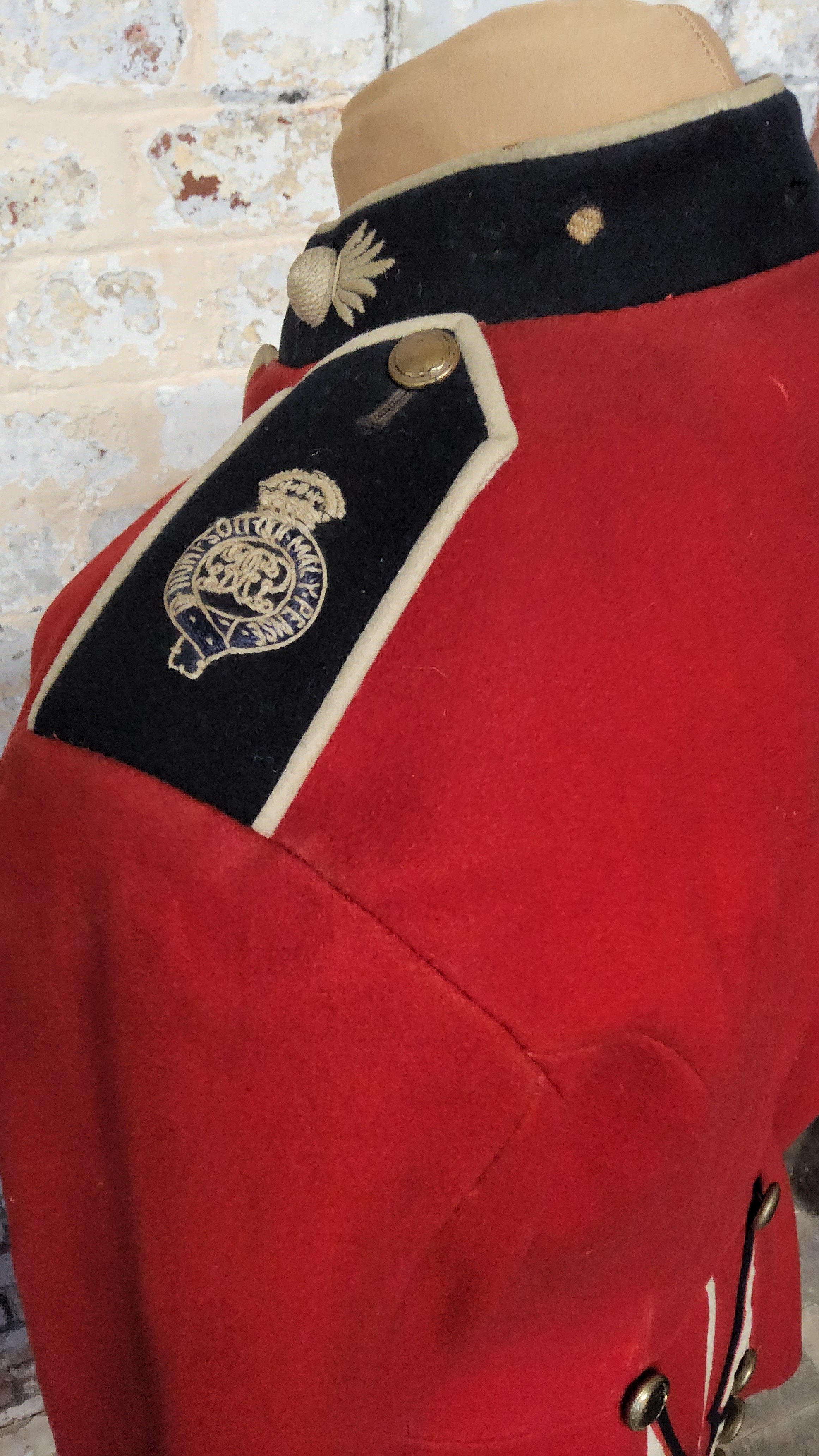 A George V Royal Grenadier Guards tunic (faults); a Regency velvet jacket etc. (3) - Image 2 of 6