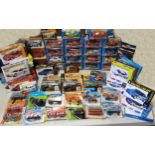 Eighteen Burago window boxed Street Fire cars including Dodge Viper, Porsche 928, Lamborghini