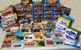 Eighteen Burago window boxed Street Fire cars including Dodge Viper, Porsche 928, Lamborghini