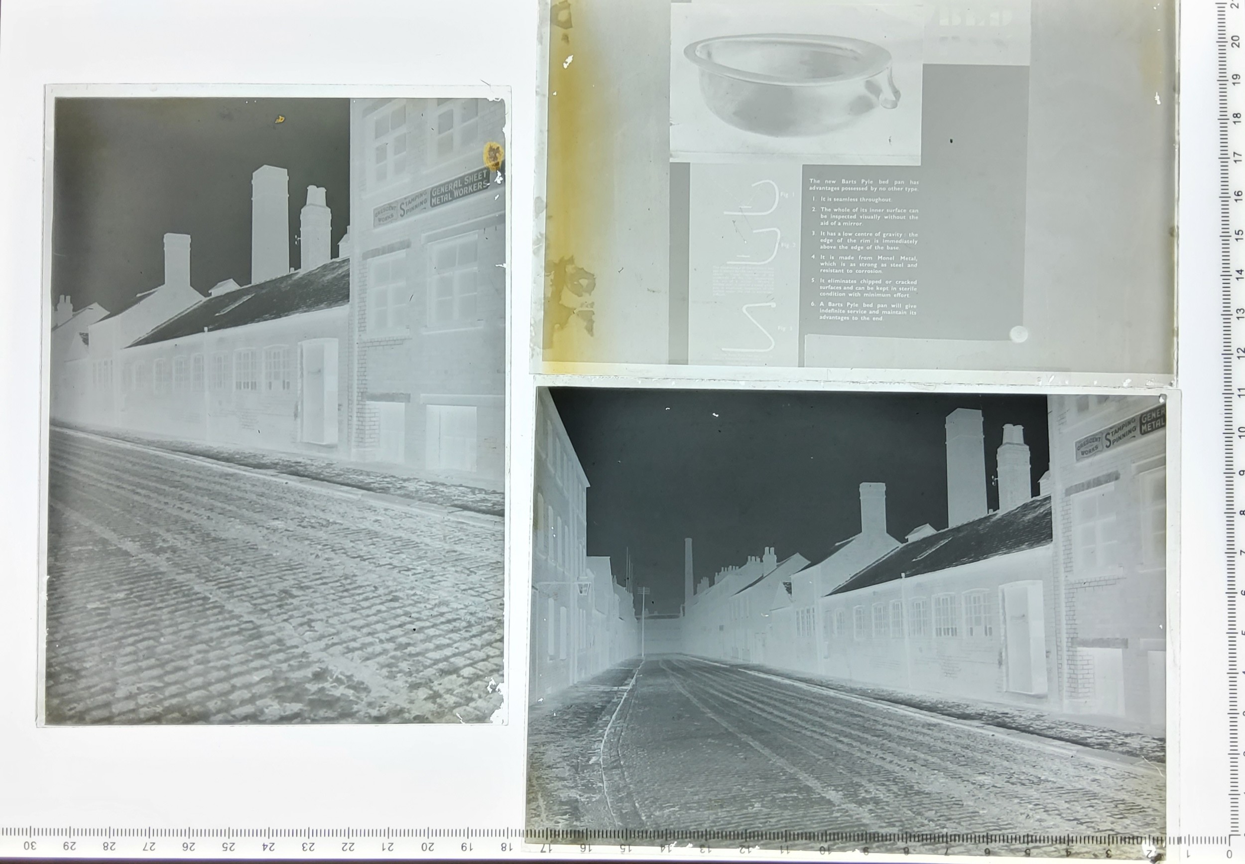 Local History - Old Sheffield Plate & Sheffield Silver Interest - Thirteen glass plate negatives - Image 11 of 11