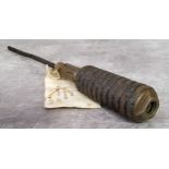 Militaria - a First World War period 'Hale No 20 303 Rifle Grenade MKI example,