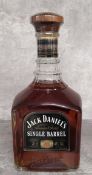 Jack Daniel's Tennessee Whiskey Single Barrel. 45% Vol. 70cl, with plastic seal in excellent