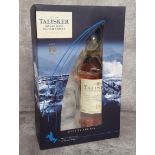 A Talisker 10 year single malt Scotch whisky presentation set, Isle of Skye. Excellent condition