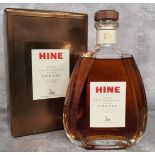 A bottle of Hine Rare VSOP Fine Champagne Cognac 40%, unopened in box, Excellent condition.